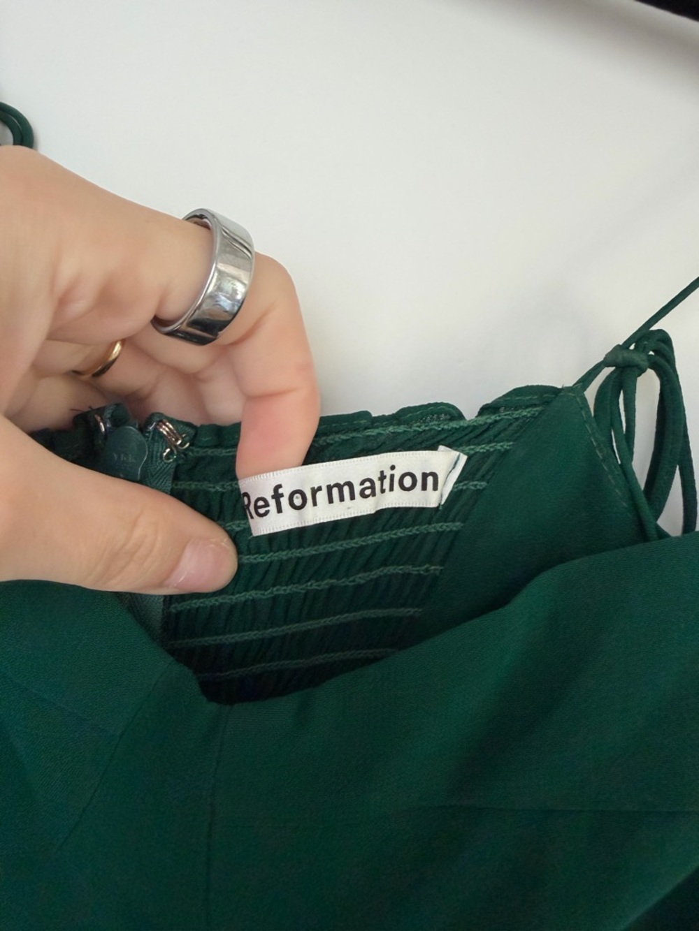Reformation Juliette Dress
Emerald Green - Picture 3 of 5